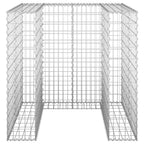 Vidaxl schanskorf voor container 110x100x110 cm gegalvaniseerd staal