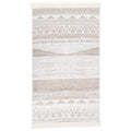 VidaXL Vloerkleed 120x180 cm katoen beige