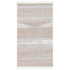 VidaXL Vloerkleed 120x180 cm katoen beige
