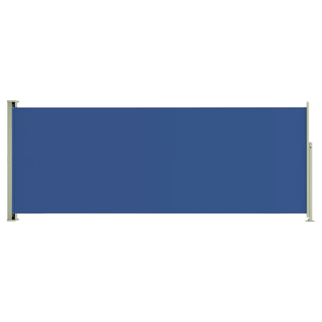 Vidaxl windscherm uittrekbaar 117x300 cm blauw