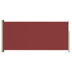Vidaxl tuinscherm uittrekbaar 140x300 cm rood
