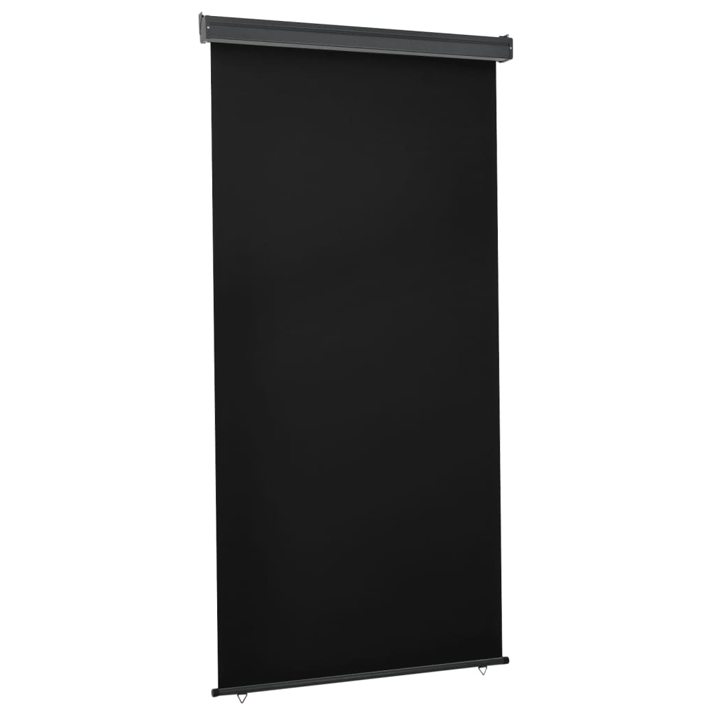 VidaXL Balkonscherm 122x250 cm zwart