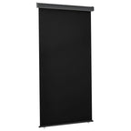 VidaXL Balkonscherm 122x250 cm zwart