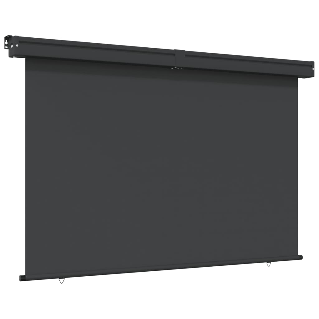 VidaXL Balkonscherm 145x250 cm zwart