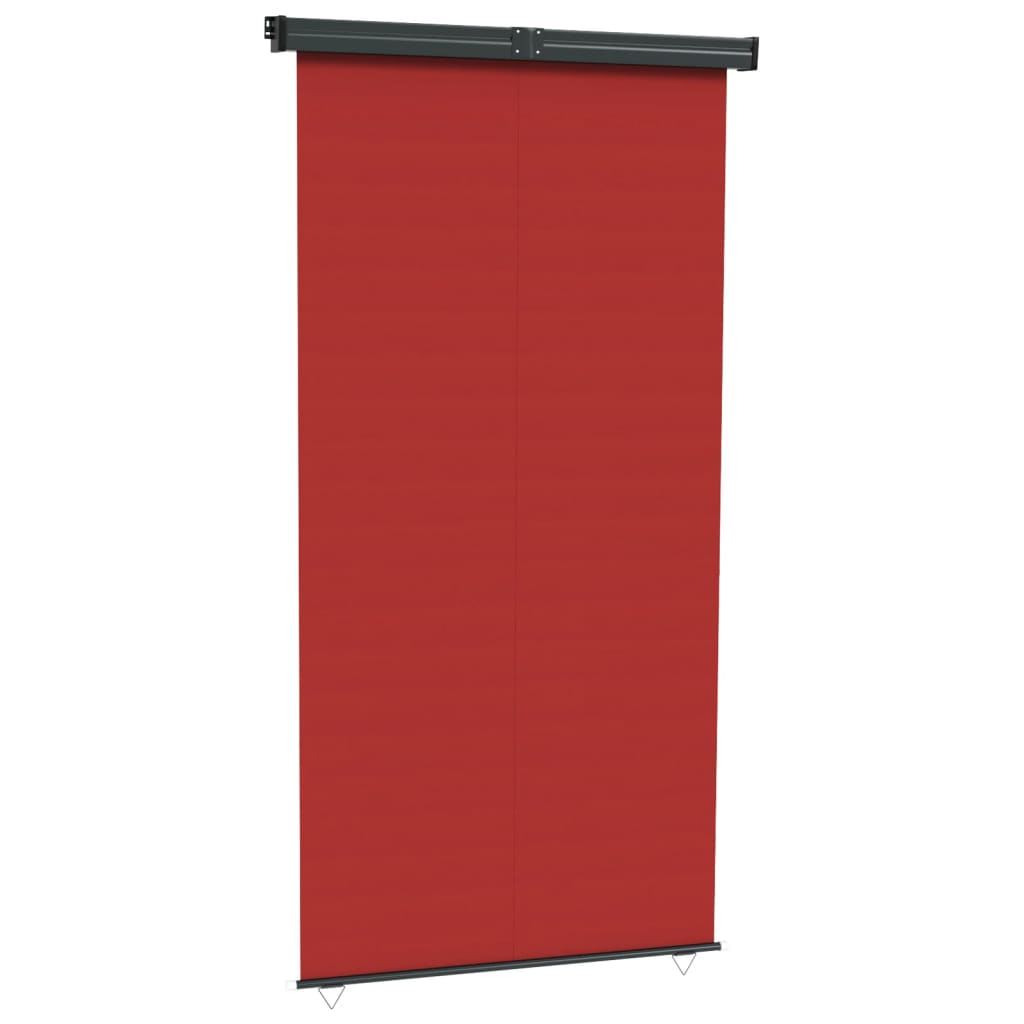 VidaXL Balkonscherm 145x250 cm rood