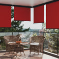 VidaXL Balkonscherm 145x250 cm rood