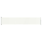 Vidaxl tuinscherm uittrekbaar 117x600 cm crèmekleurig
