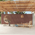 Vidaxl tuinscherm uittrekbaar 180x600 cm bruin