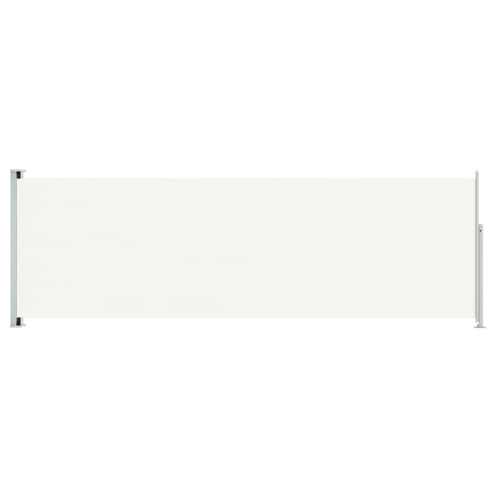 Vidaxl tuinscherm uittrekbaar 200x600 cm crème