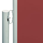 Vidaxl tuinscherm uittrekbaar 220x600 cm rood