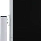 Vidaxl windscherm uittrekbaar 140x1000 cm zwart