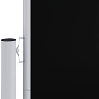 Vidaxl windscherm uittrekbaar 220x1000 cm zwart