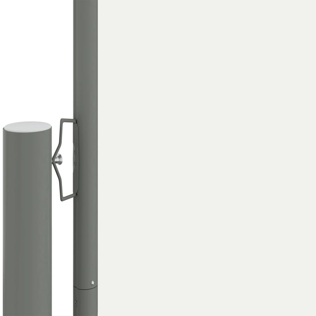 Vidaxl windscherm uittrekbaar 117x1200 cm crèmekleurig