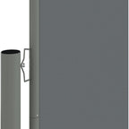 Vidaxl windscherm uittrekbaar 117x1200 cm antracietkleurig