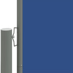Vidaxl windscherm uittrekbaar 117x1200 cm blauw