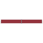 Vidaxl windscherm uittrekbaar 117x1200 cm rood