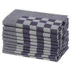 Vidaxl keukendoeken 20 st 50x70 cm katoen blauw en wit