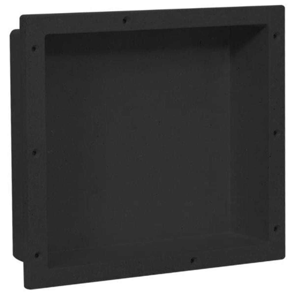 VidaXL Douchenis 41x36x10 cm matzwart
