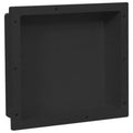 VidaXL Douchenis 41x36x10 cm matzwart