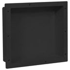 VidaXL Douchenis 41x36x10 cm matzwart