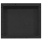 VidaXL Douchenis 41x36x10 cm matzwart