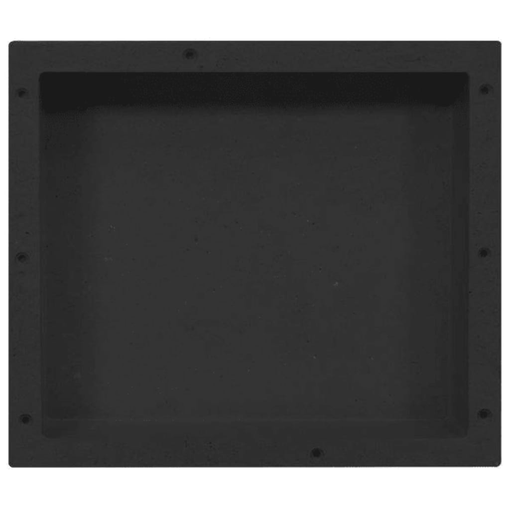 VidaXL Douchenis 41x36x10 cm matzwart