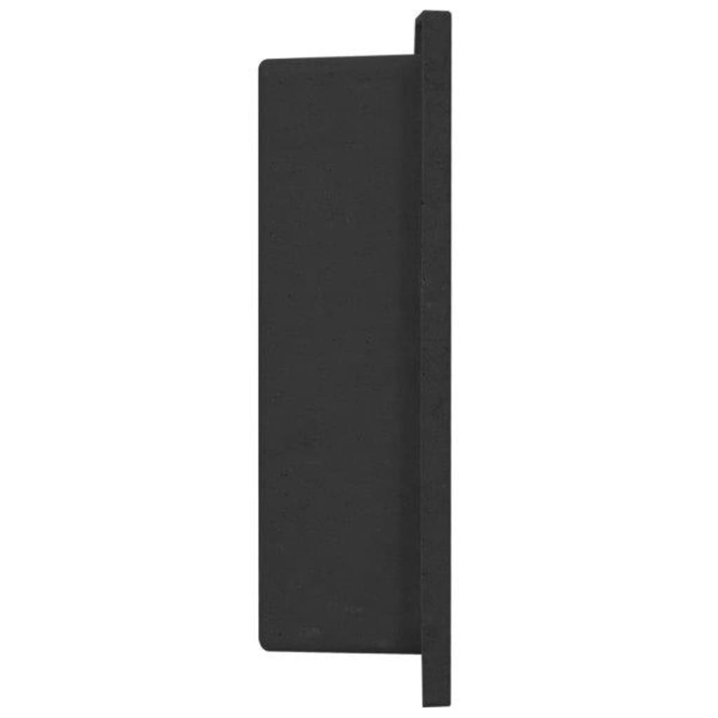 VidaXL Douchenis 41x36x10 cm matzwart