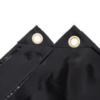 Vidaxl dekzeil 650 g m² 3x3 m zwart