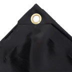 Vidaxl dekzeil 650 g m² 3x4 m zwart