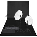 Vidaxl fotostudioset met verlichtingsset en achtergrond
