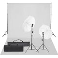 Vidaxl fotostudioset met verlichtingsset en achtergrond