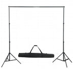 VidaXL Fotostudioset met verlichtingsset en achtergrond