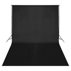 VidaXL Fotostudioset met verlichtingsset en achtergrond