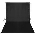 Vidaxl fotostudioset met verlichtingsset, achtergrond en reflector