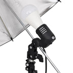 Vidaxl fotostudioset met verlichtingsset, achtergrond en reflector