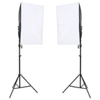 Vidaxl fotostudioset met verlichtingsset en achtergrond