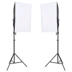 Vidaxl fotostudioset met verlichtingsset en achtergrond