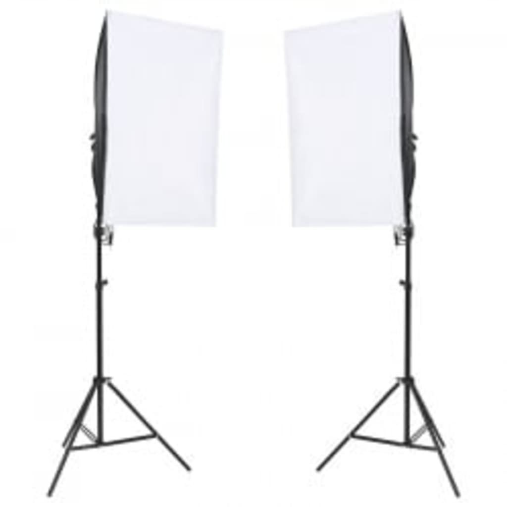 Vidaxl fotostudioset met verlichtingsset, achtergrond en reflector