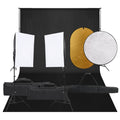 Vidaxl fotostudioset met verlichtingsset, achtergrond en reflector