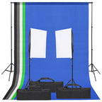 Vidaxl fotostudioset met verlichtingsset en achtergrond