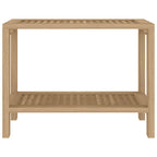 Vidaxl badkamertafel 60x30x45 cm massief teakhout