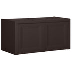 Vidaxl kussenbox 85 l 86x40x42 cm bruin
