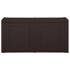 Vidaxl kussenbox 85 l 86x40x42 cm bruin