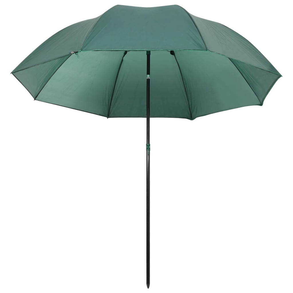 Vidaxl visparaplu 220x193 cm groen