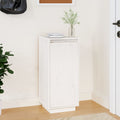 Vidaxl schoenenkast 35x35x80 cm massief grenenhout wit
