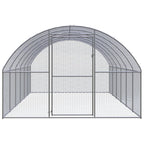 VidaXL Kippenren 3x6x2 m gegalvaniseerd staal