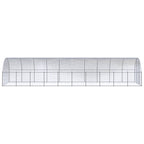 VidaXL Kippenren 3x10x2 m gegalvaniseerd staal