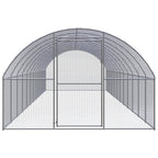 VidaXL Kippenren 3x12x2 m gegalvaniseerd staal