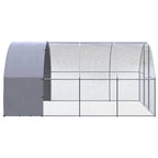 VidaXL Kippenren 3x4x2 m gegalvaniseerd staal