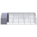 VidaXL Kippenren 3x6x2 m gegalvaniseerd staal